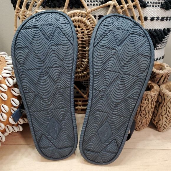 Chacos Chillos Sport Sandals Z/Strap EVA Vegan Arch Support Navy Blue Men 13 EUC main image 8